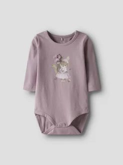 Name It Vauvanvaatteet>body NBFSUNSHINE LS BODY, violetti