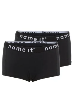 Name It Alushousut|Kaikki Alusvaatteet Ja Pyjamat>hipsterit, NKFHIPSTER 2P WE SOLID BLACK