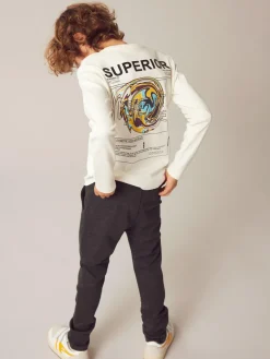 Name It Farkut|Kaikki Housut Ja Farkut>housut, NKMSILAS PANT Grafiitti