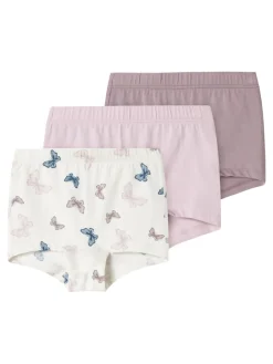 Name It Alushousut|Kaikki Alusvaatteet Ja Pyjamat>lasten alushousut, NMFTIGHTS 3PACK Liila