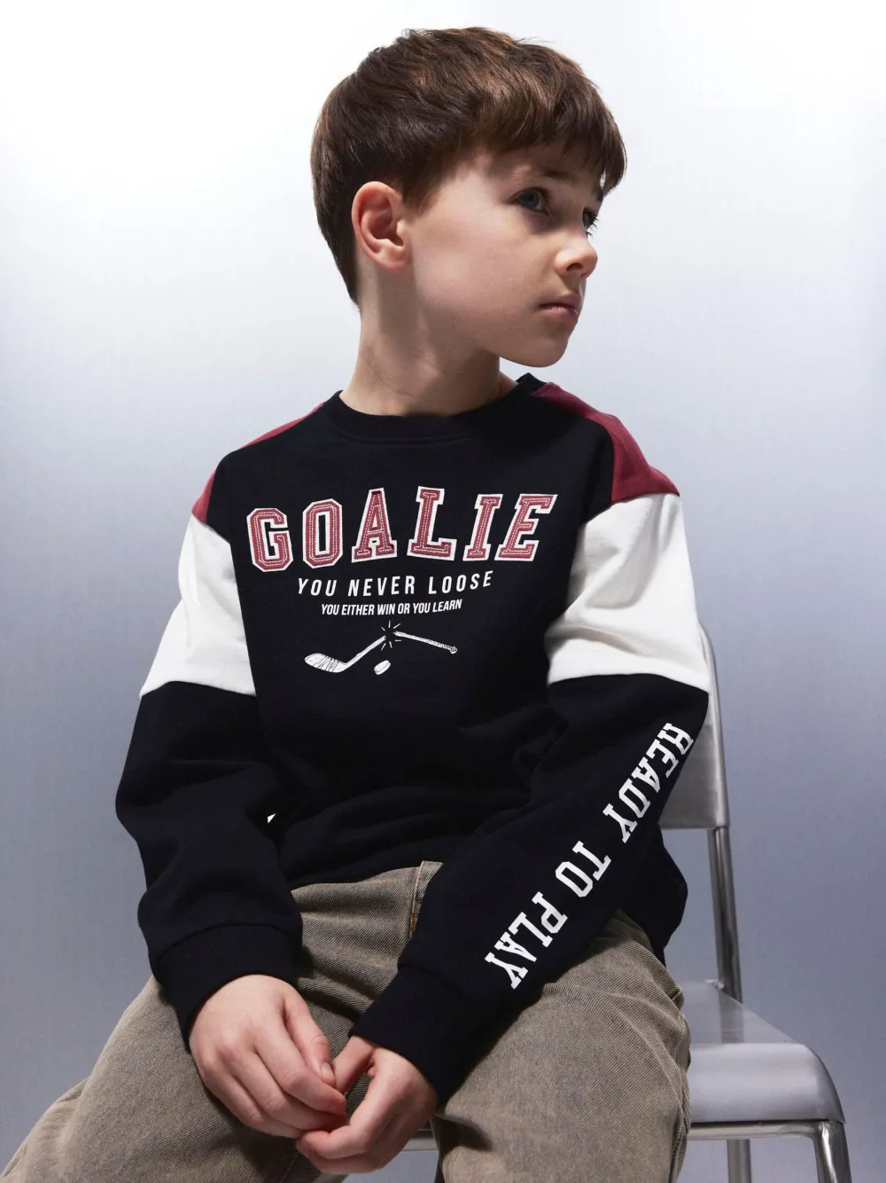 Name It Collegepaidat|Kaikki Paidat>lasten college NKMSHAWN LS NREG SWEAT BRU,