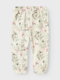 Name It Collegehousut|Kaikki Housut Ja Farkut>Lasten Collegehousut, NMFSADIE REG SWEAT PANT Beige Kuosi