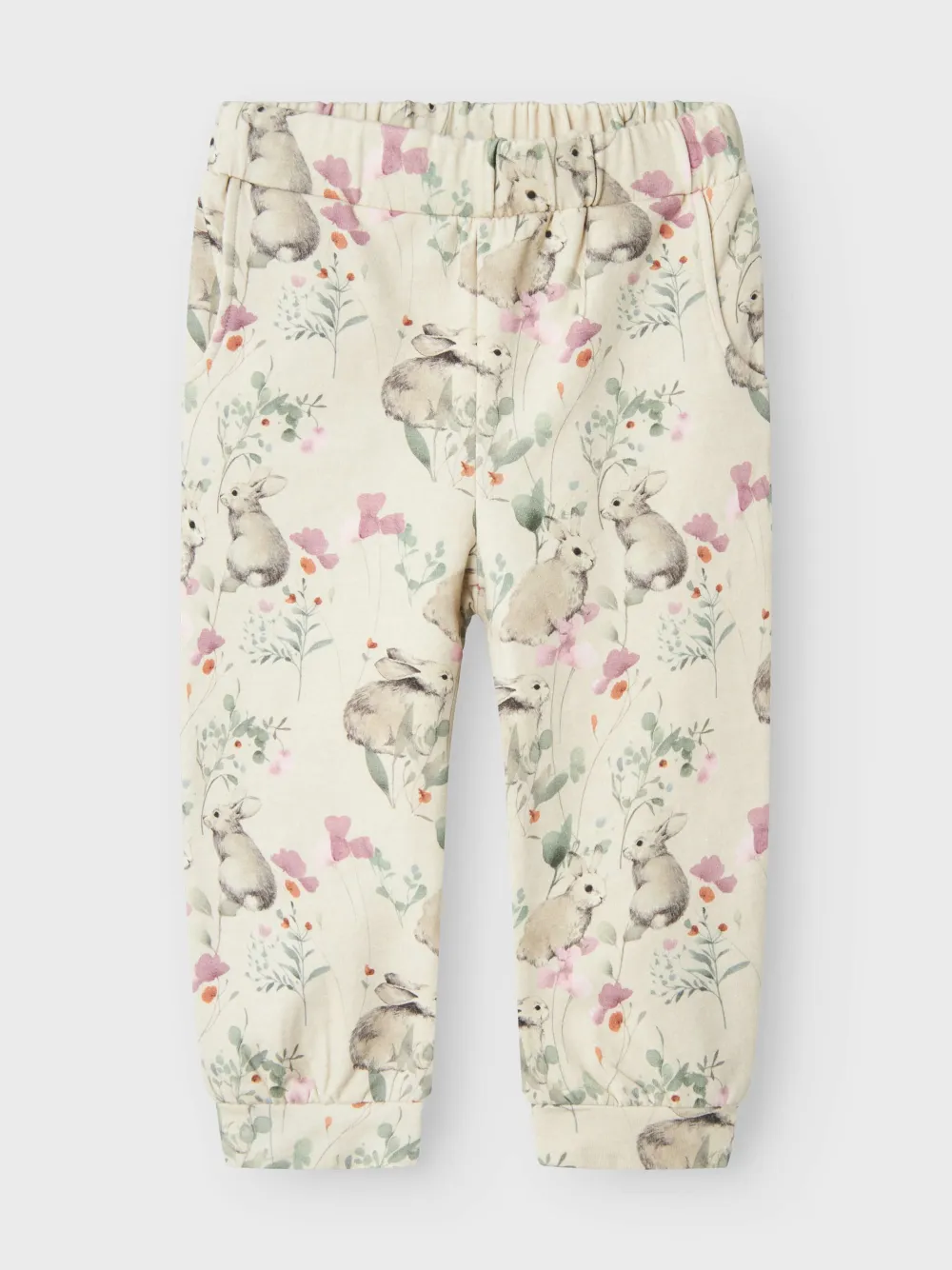 Name It Collegehousut|Kaikki Housut Ja Farkut>Lasten Collegehousut, NMFSADIE REG SWEAT PANT Beige Kuosi