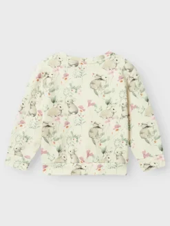 Name It Collegepaidat|Kaikki Paidat>Lasten Collegepaita, NMFSADIE REG SWEAT Beige Kuosi