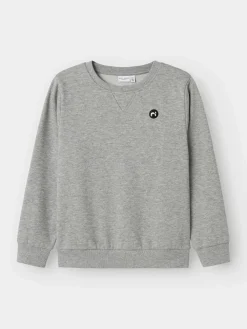 Name It Collegepaidat|Kaikki Paidat>lasten collegepusero, NKMVIMO LS SWEATSHIRT Vaaleanharmaa