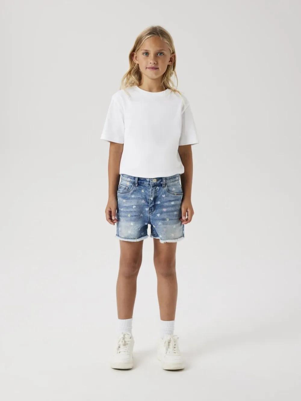 Name It Shortsit Ja Caprit|Kaikki Housut Ja Farkut>lasten farkkushortsit, NKFROSE HW MOM DENIM SHORTS 3555 Indigo
