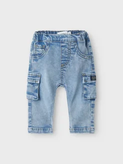 Name It Vauvanvaatteet>lasten farkut, NBMBEN BAGGY CARGO JEANS Indigo