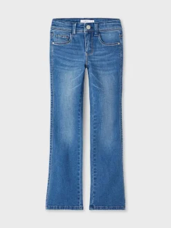 Name It Farkut|Kaikki Housut Ja Farkut>lasten farkut, NKFPOLLY SKINNY BOOT JEANS 1142 Sininen, Indigo