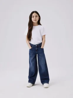 Name It Farkut|Kaikki Housut Ja Farkut>Lasten Farkut, NKFROSE WIDE JEANS 5529 NOOS Indigo