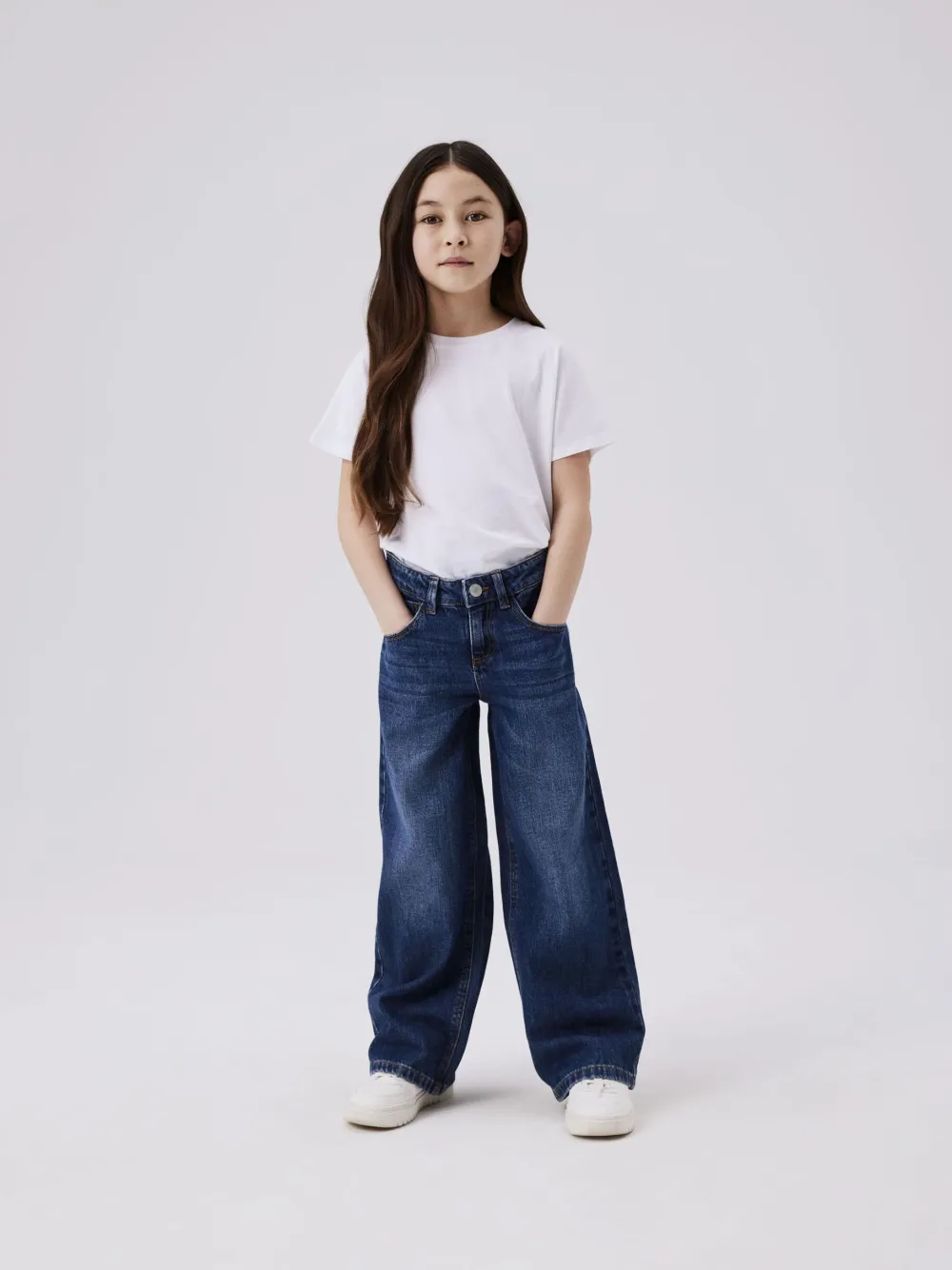 Name It Farkut|Kaikki Housut Ja Farkut>Lasten Farkut, NKFROSE WIDE JEANS 5529 NOOS Indigo