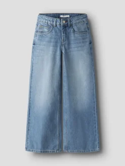 Name It Farkut|Kaikki Housut Ja Farkut>lasten farkut NKFROSE X-WIDE PRESS JEANS, sininen