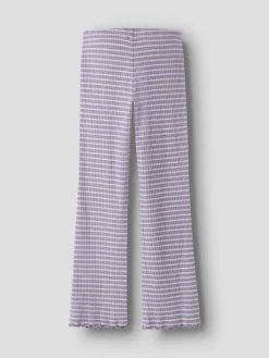 Name It Kaikki Housut Ja Farkut|Kangashousut>lasten housut NKFVEMMA FLARE PANT, raidallinen lila