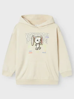 Name It Hupparit|Kaikki Paidat>lasten huppari, NKFSAKKO LS RLX LONF SWEAT