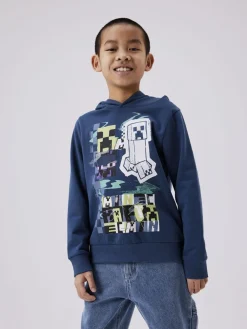 Name It Hupparit|Kaikki Paidat>Lasten Huppari, NKMJIRO MINECRAFT SWEAT NOOS