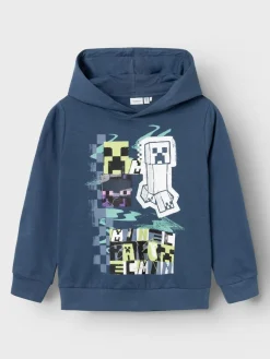Name It Hupparit|Kaikki Paidat>Lasten Huppari, NKMJIRO MINECRAFT SWEAT NOOS