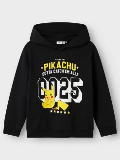 Name It Hupparit|Kaikki Paidat>lasten huppari, NKMJULI POKEMON SWEATSHIRT