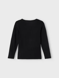 Name It Pitkähihaiset Paidat|Kaikki Paidat>Lasten Merinovilla Paita NKMWANG WOOL PLAIN LS TOP