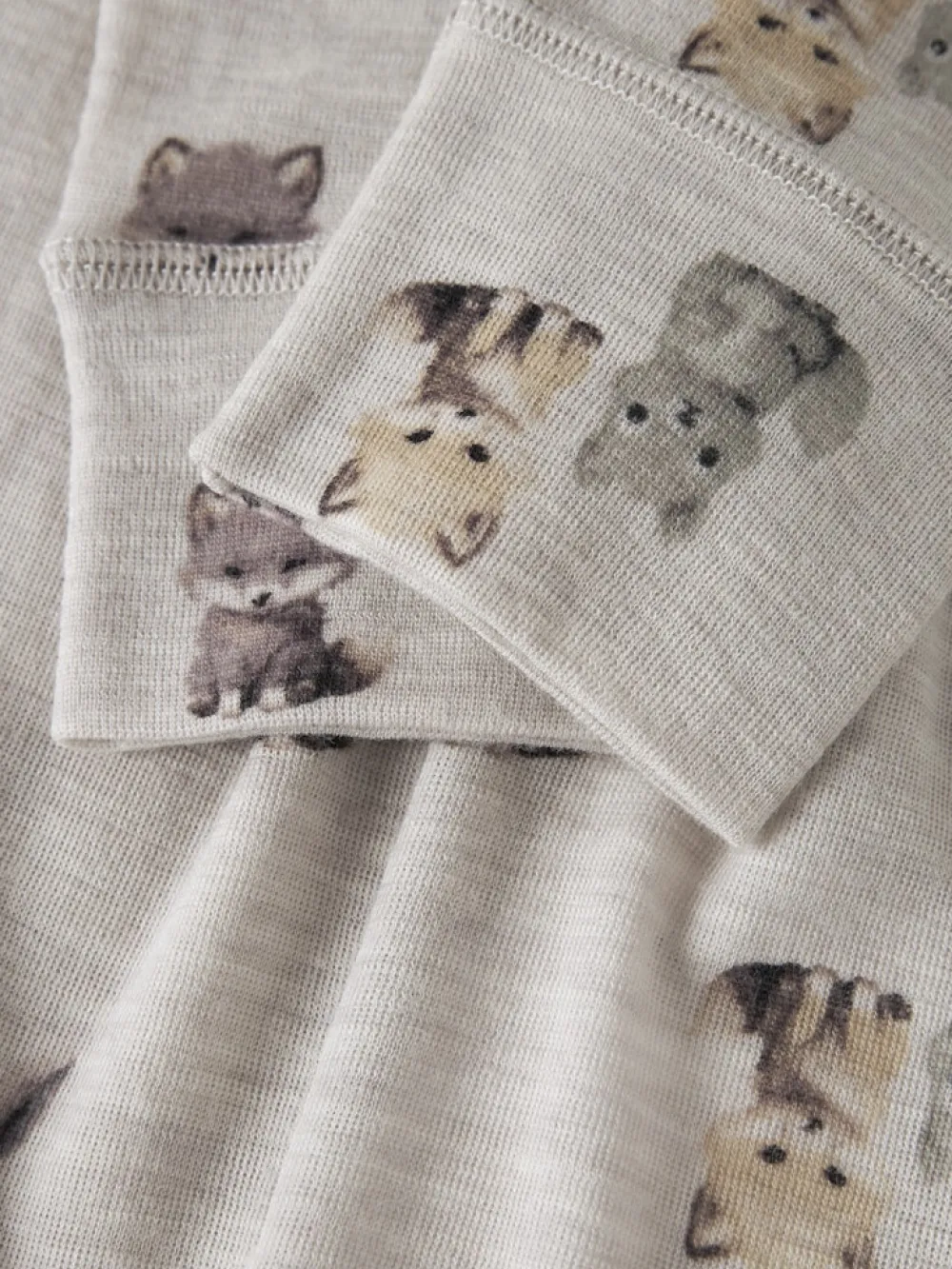 Name It Leggingsit|Kaikki Housut Ja Farkut>Lasten Merinovillaiset Leggingsit, NMMWang Wool Rib Longjohn Aop