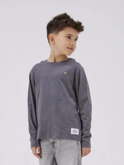 Name It Pitkähihaiset Paidat|Kaikki Paidat>lasten paita, NKMVINCENT LS TOP Grafiitti