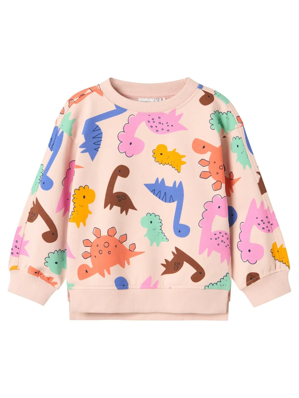 Name It Collegepaidat|Kaikki Paidat>Lasten Paita, NMFNIRANA LS LOOSE SWEAT Beige Kuosi