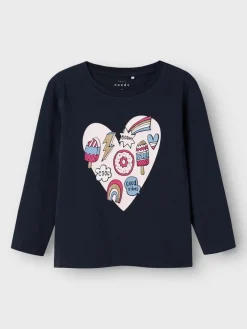 Name It Pitkähihaiset Paidat|Kaikki Paidat>Lasten Paita, NMFVIZ LS TOP