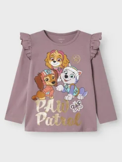 Name It Pitkähihaiset Paidat|Kaikki Paidat>lasten pitkähihainen paita NMFSABINE PAW LS TOP,