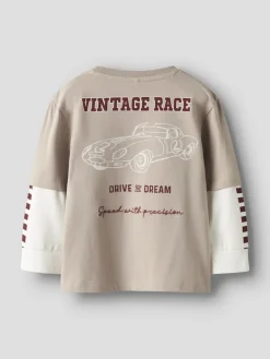 Name It Pitkähihaiset Paidat|Kaikki Paidat>lasten pitkähinaine paita NMMRICHAEL LS NREG TOP BOX,