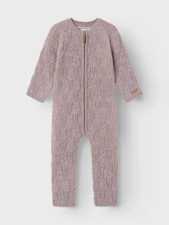Name It Vauvanvaatteet>Lasten Potkupuku, NMMWRILLA WOOL LS KNIT SUIT