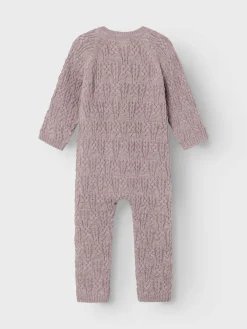 Name It Vauvanvaatteet>Lasten Potkupuku, NMMWRILLA WOOL LS KNIT SUIT