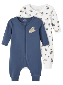 Name It Vauvanvaatteet>Lasten Pyjama, NBMNIGHTSUIT 2P DARK DNM NOOS