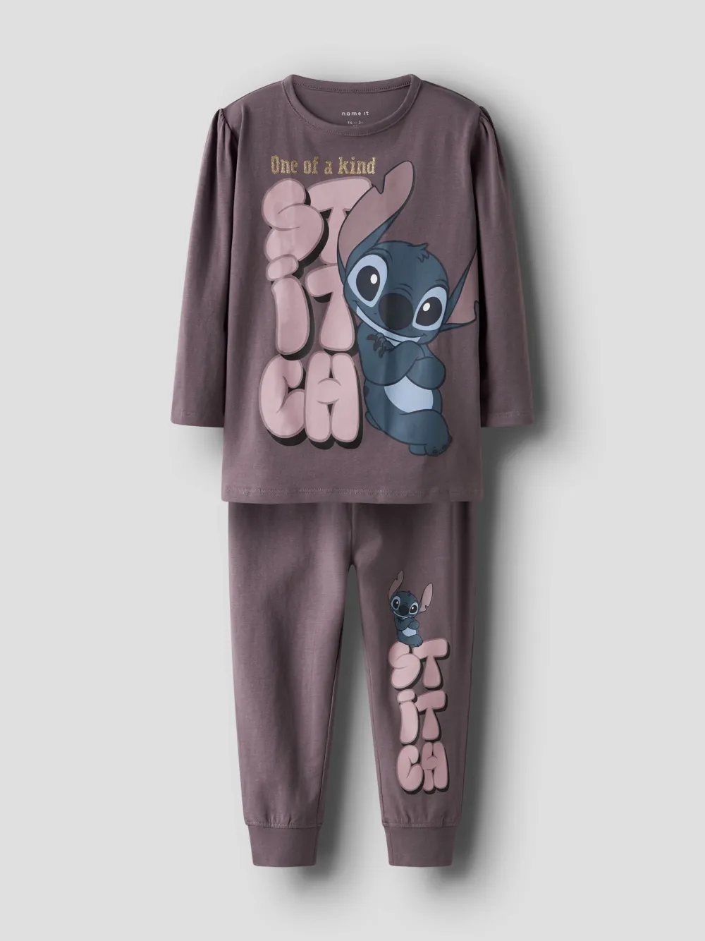 Name It Pyjamat|Kaikki Alusvaatteet Ja Pyjamat>lasten pyjama NMFOLINA STITCH LS NIGHTSET,