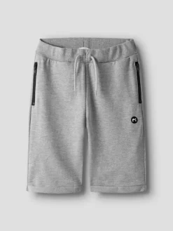 Name It Shortsit Ja Caprit|Kaikki Housut Ja Farkut>Lasten Shortsit, NKMVIMO SWE SHORTS NOOS Vaaleanharmaa