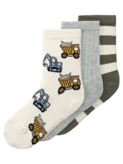 Name It Asusteet·Sukat>lasten sukat, NMMNUTE 3P SOCK