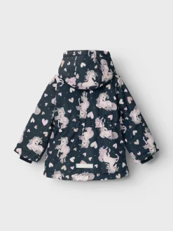 Name It Välikausitakit|Kaikki Takit>lasten takki, NMFMAXI JACKET UNICORN HEART