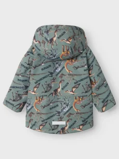 Name It Talvitakit|Kaikki Takit>Lasten Takki, NMMMAX JACKET AOP Vihreä Kuosi