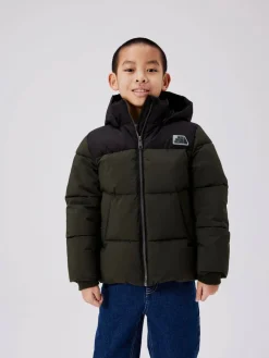 Name It Talvitakit|Kaikki Takit>Lasten Talvitakki, NKMMORNING PUFFER JACKET Armeijanvihreä