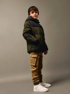 Name It Talvitakit|Kaikki Takit>Lasten Talvitakki, NKMMORNING PUFFER JACKET Armeijanvihreä