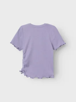Name It T-Paidat|Kaikki Paidat>lasten t-paita, NKFDALILLA SS SHORT TOP Liila
