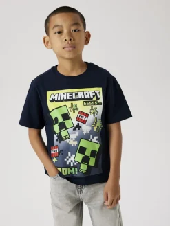 Name It T-Paidat|Kaikki Paidat>lasten t-paita, NKMMUS MINECRAFT REG SS TOPN
