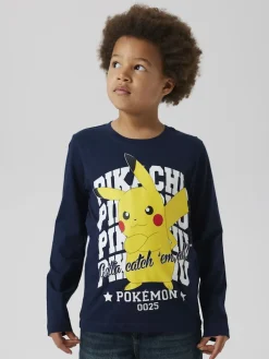 Name It Pitkähihaiset Paidat|Kaikki Paidat>lasten t-paita, NKMAST POKEMON LS NREG TOP BOX