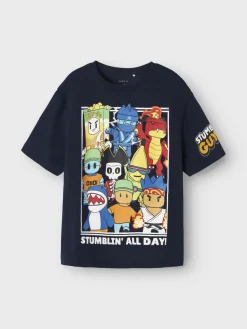 Name It T-Paidat|Kaikki Paidat>lasten t-paita NKMSTUFF STUMBELG SS NREG TOP,