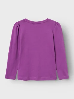 Name It Pitkähihaiset Paidat|Kaikki Paidat>lasten trikoopaita, NMFROSELIN LS TOP Liila