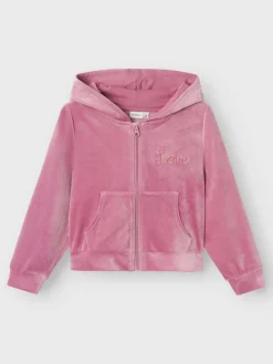 Name It Kaikki Paidat|Hupparit>lasten velour takki, NKFRAGNA REG SHORT VEL CARDIGAN