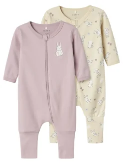 Name It Vauvanvaatteet>lasten yöasu, NBFNIGHTSUIT 2PACK ZIP