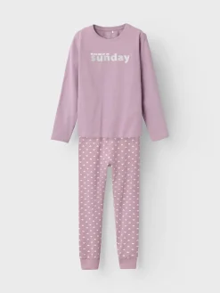 Name It Pyjamat|Kaikki Alusvaatteet Ja Pyjamat>lasten yöasu, NKFRISANNE NIGHT SET Liila