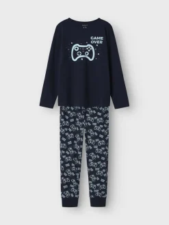 Name It Pyjamat|Kaikki Alusvaatteet Ja Pyjamat>Lasten Yöasu, NKMNIGHTSET SAPPHIRE GAME NOOS