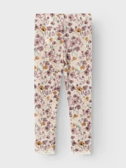 Name It Leggingsit|Kaikki Housut Ja Farkut>leggingsit, NMFWANG WOOL NEEDLE LEGGING Beige Kuosi