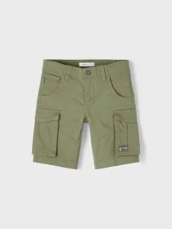 Name It Shortsit Ja Caprit|Kaikki Housut Ja Farkut>reisitaskushortsit, NKMRYAN REG TWI L SHORTS Armeijanvihreä