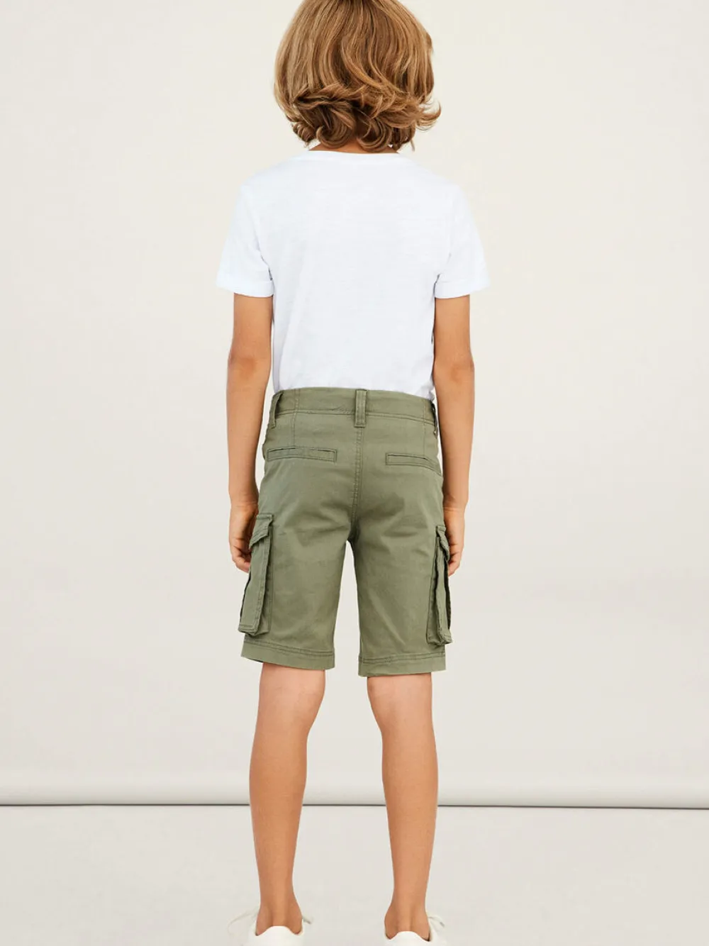 Name It Shortsit Ja Caprit|Kaikki Housut Ja Farkut>reisitaskushortsit, NKMRYAN REG TWI L SHORTS Armeijanvihreä