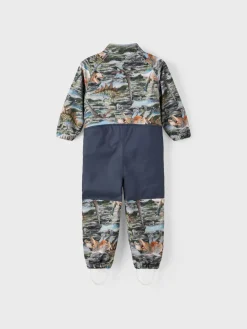 Name It Välikausihaalarit|Kaikki Haalarit>softshellhaalari, NMMALFA08 SUIT AOP FO Armeijanvihreä